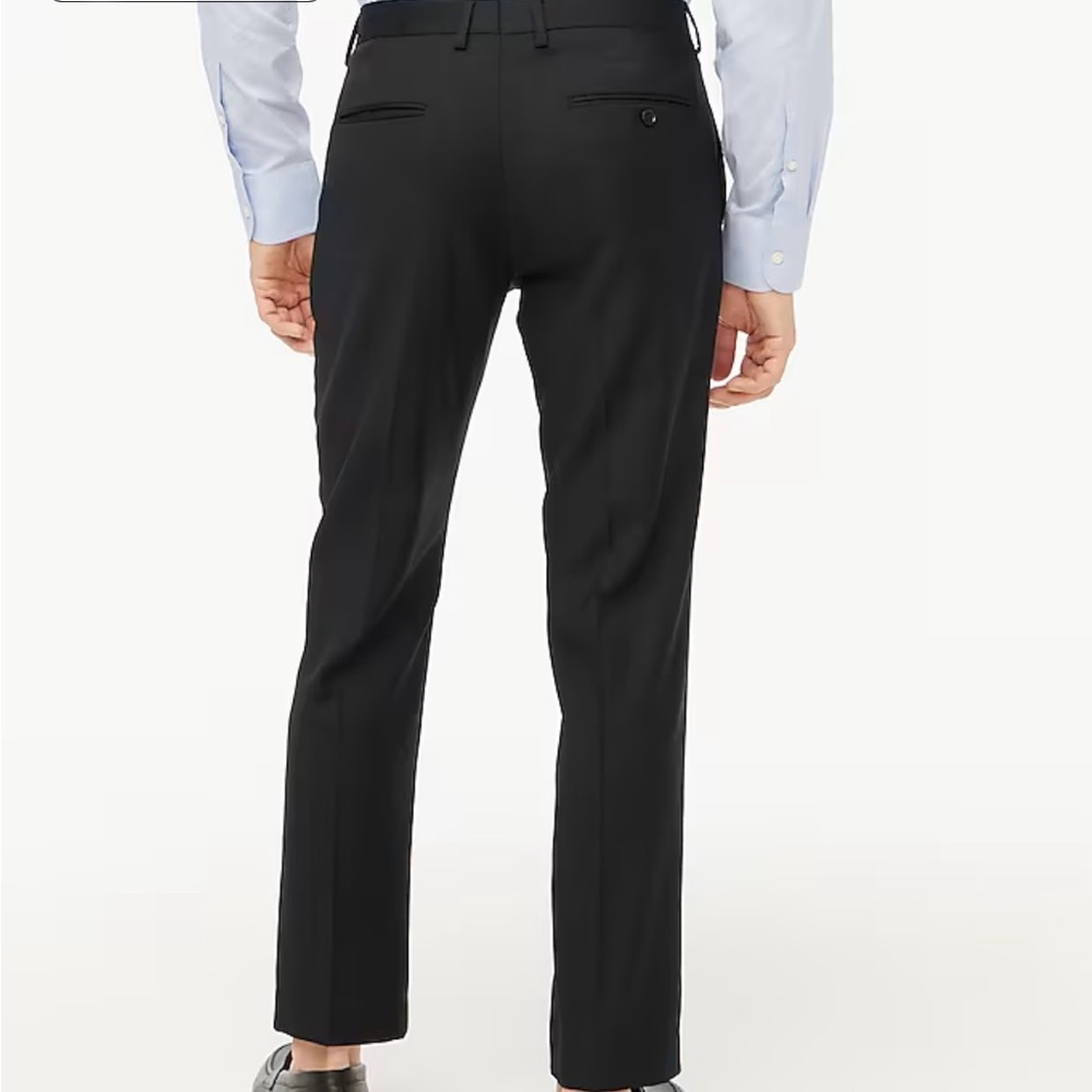 Men's Black Suit Pants
